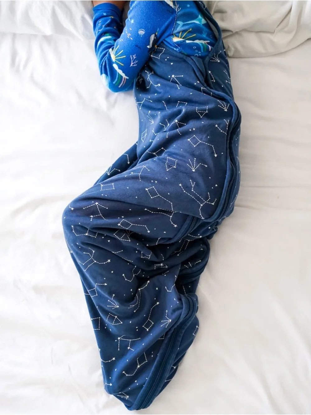 NWT Woolino 4-6 years Navy Constellation Sleep Sack